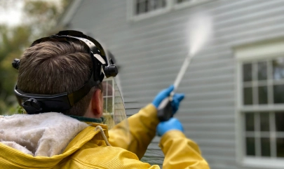 Pressure washing