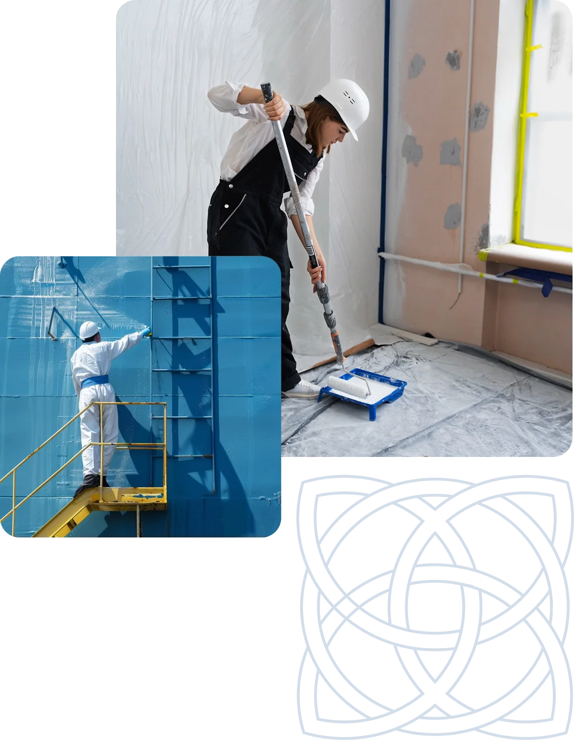 Warehouse interior and exterior painting services in Bellevue